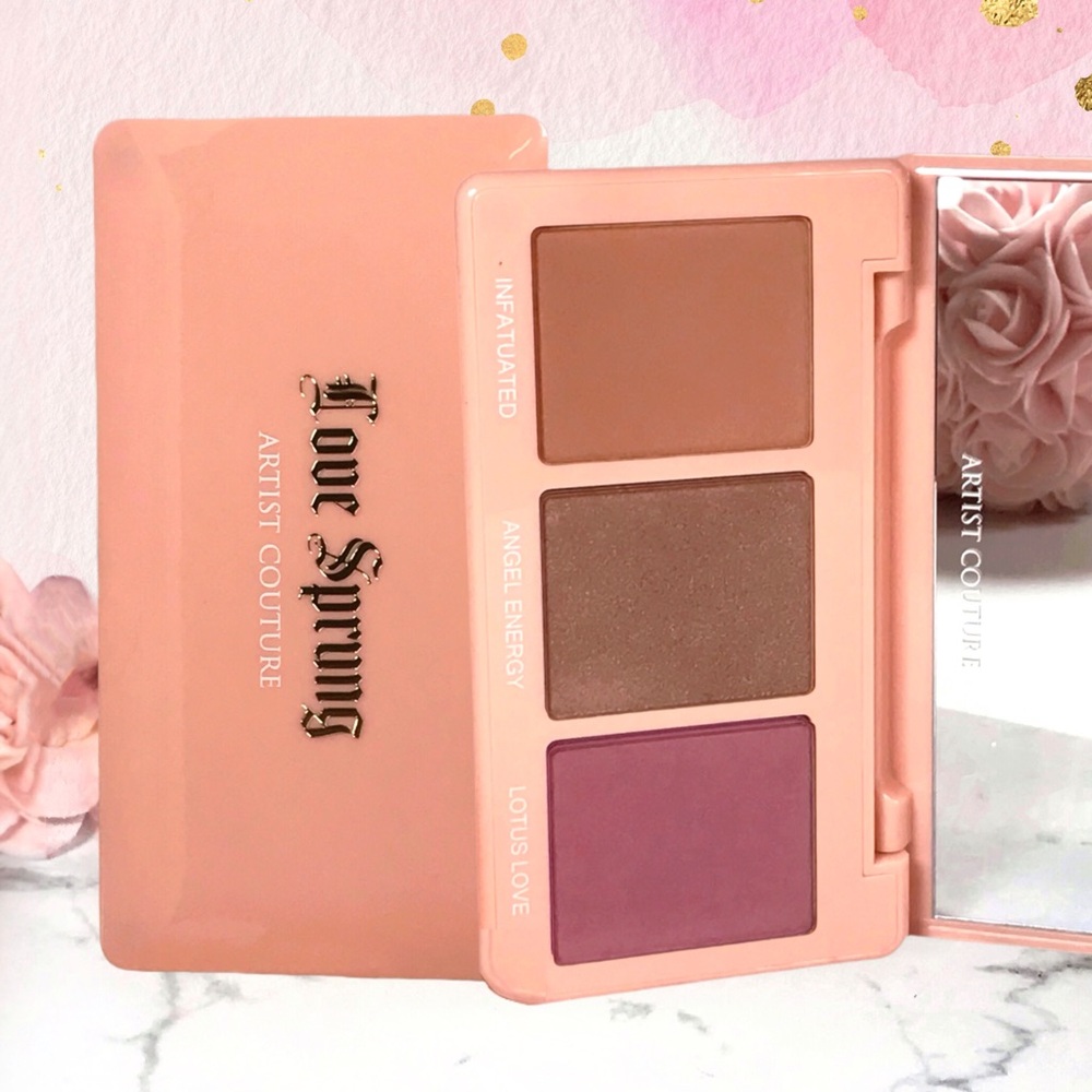 Artist Couture Love Sprung Cheek Palette Volume 11 Peach Mauvy Pink Berry *BNIB